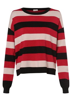 Liu Jo Collection Sweter damski Kobiety Sztuczne włókno malinowy w paski ze sklepu vangraaf w kategorii Swetry damskie - zdjęcie 162833226