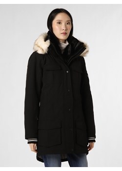 Wellensteyn Damska parka funkcyjna Kobiety Sztuczne włókno czarny jednolity ze sklepu vangraaf w kategorii Parki damskie - zdjęcie 162833329