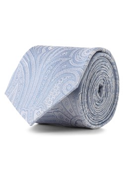GRAAF Krawat jedwabny męski Mężczyźni Jedwab jasnoniebieski wzorzysty ze sklepu vangraaf w kategorii Krawaty - zdjęcie 162833385
