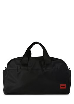 HUGO Męska torba sportowa Mężczyźni czarny jednolity ze sklepu vangraaf w kategorii Torby męskie - zdjęcie 162833435