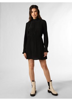 Designers Remix Sukienka damska Kobiety wiskoza czarny jednolity ze sklepu vangraaf w kategorii Sukienki - zdjęcie 162833538