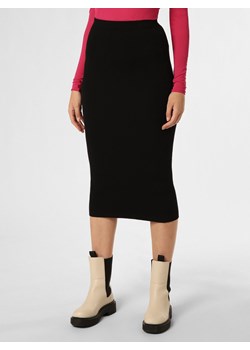 Designers Remix Spódnica damska Kobiety Bawełna czarny jednolity ze sklepu vangraaf w kategorii Spódnice - zdjęcie 162833539