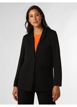 soyaconcept® Blezer damski Kobiety Sztuczne włókno czarny jednolity ze sklepu vangraaf w kategorii Marynarki damskie - zdjęcie 162833555