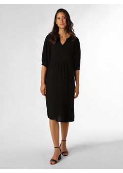 soyaconcept® Sukienka damska Kobiety wiskoza czarny jednolity ze sklepu vangraaf w kategorii Sukienki - zdjęcie 162833559