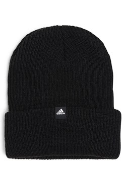 adidas Sportswear Czapka damska Kobiety dzianina grubo tkana czarny jednolity ze sklepu vangraaf w kategorii Czapki zimowe damskie - zdjęcie 162833607