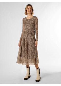 Marie Lund Sukienka damska Kobiety Sztuczne włókno brązowy wzorzysty ze sklepu vangraaf w kategorii Sukienki - zdjęcie 162833685
