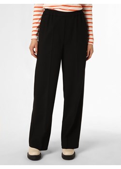 Marie Lund Spodnie Kobiety czarny jednolity ze sklepu vangraaf w kategorii Spodnie damskie - zdjęcie 162833688