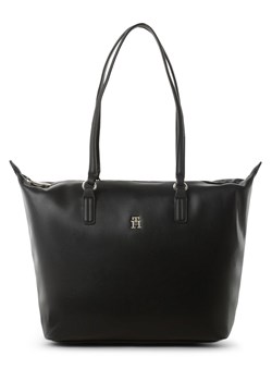 Tommy Hilfiger Damska torba shopper Kobiety Sztuczna skóra czarny jednolity ze sklepu vangraaf w kategorii Torby Shopper bag - zdjęcie 162833745