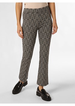BRAX Spodnie Kobiety antracytowy wzorzysty ze sklepu vangraaf w kategorii Spodnie damskie - zdjęcie 162833816