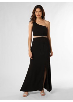 VM Damska sukienka wieczorowa Kobiety Sztuczne włókno czarny jednolity ze sklepu vangraaf w kategorii Sukienki - zdjęcie 162833885