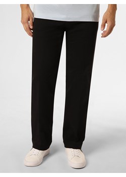 Finshley & Harding London Spodnie Mężczyźni Bawełna granatowy jednolity ze sklepu vangraaf w kategorii Spodnie męskie - zdjęcie 162833938