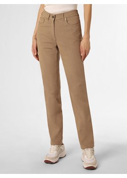 Zerres Spodnie Kobiety piaskowy jednolity ze sklepu vangraaf w kategorii Spodnie damskie - zdjęcie 162833955