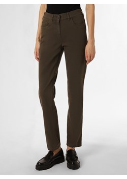 Zerres Spodnie Kobiety piaskowy jednolity ze sklepu vangraaf w kategorii Spodnie damskie - zdjęcie 162833956