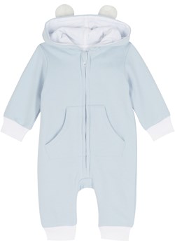 Kombinezon dresowy niemowlęcy z bawełny organicznej ze sklepu bonprix w kategorii Kombinezony i kurtki - zdjęcie 162834966