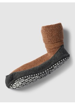 Kapcie z mieszanki żywej wełny model ‘COZYSHOES’ ze sklepu Peek&Cloppenburg  w kategorii Kapcie męskie - zdjęcie 162838549