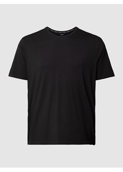 T-shirt PLUS SIZE z prążkowanym,okrągłym dekoltem ze sklepu Peek&Cloppenburg  w kategorii T-shirty męskie - zdjęcie 162838588