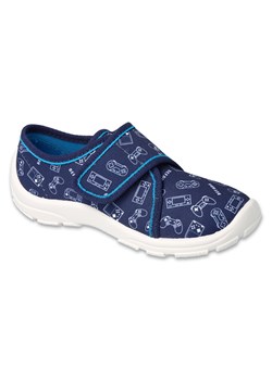 Befado  obuwie dziecięce 974X520 Granatowy niebieskie ze sklepu ButyModne.pl w kategorii Kapcie dziecięce - zdjęcie 162839437