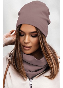 Komplet czapka beanie i komin w kolorze mocca C4, Kolor mocca, Rozmiar uniwersalny, Ivon - id: 169052 - marki Ivon - 162840419 Komplet czapka beanie i komin w kolorze mocca C4, Kolor mocca, Rozmiar uniwersalny, Ivon ze sklepu Primodo w kategorii Komplety czapka i szalik damskie - zdjęcie 162840419