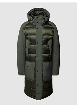 Płaszcz pikowany z kapturem ze sklepu Peek&Cloppenburg  w kategorii Płaszcze męskie - zdjęcie 162845626