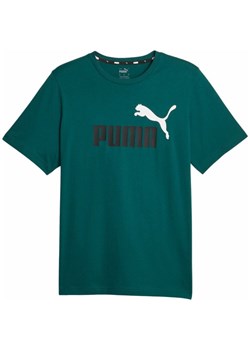 Koszulka męska Essentials+ 2 Colour Logo Tee Puma ze sklepu SPORT-SHOP.pl w kategorii T-shirty męskie - zdjęcie 162849295