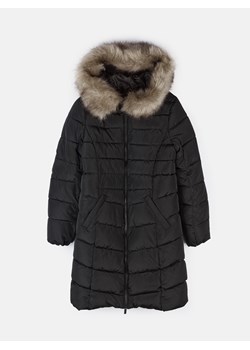 GATE Przedłużona pikowana kurtka zimowa z futerkiem 34 ze sklepu gateshop w kategorii Kurtki damskie - zdjęcie 162856899