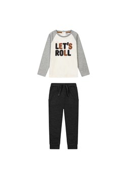 Zestaw dresowy dla chłopca - bluza z długim rękawem i spodnie ze sklepu 5.10.15 w kategorii Komplety niemowlęce - zdjęcie 162859109