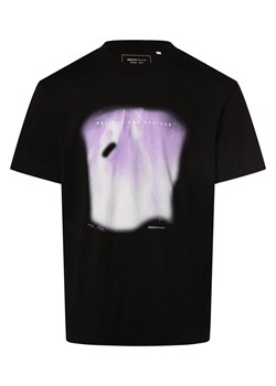 Tom Tailor Denim T-shirt męski Mężczyźni Bawełna czarny nadruk ze sklepu vangraaf w kategorii T-shirty męskie - zdjęcie 162861089