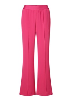 Marie Lund Spodnie Kobiety Sztuczne włókno wyrazisty róż jednolity ze sklepu vangraaf w kategorii Spodnie damskie - zdjęcie 162861128