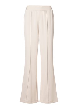 Marie Lund Spodnie Kobiety Sztuczne włókno piaskowy jednolity ze sklepu vangraaf w kategorii Spodnie damskie - zdjęcie 162861129