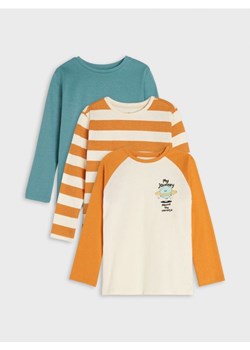 Sinsay - Koszulki 3 pack - wielobarwny ze sklepu Sinsay w kategorii T-shirty chłopięce - zdjęcie 162866439