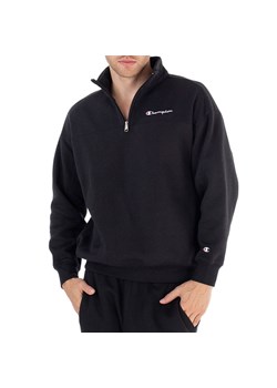 Bluza Champion Half Zip Sweatshirt 116590-KK001 - czarna ze sklepu streetstyle24.pl w kategorii Bluzy męskie - zdjęcie 162867047