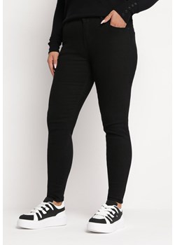 Czarne Spodnie Skinny z Regularnym Stanem Mathiesa ze sklepu Born2be Odzież w kategorii Spodnie damskie - zdjęcie 162888767