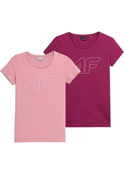 Koszulki damskie 4FSS23TTSHF583 2szt 4F ze sklepu SPORT-SHOP.pl w kategorii Bluzki damskie - zdjęcie 162898996