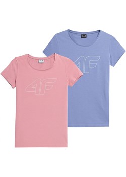 Koszulki damskie 4FSS23TTSHF583 2szt 4F ze sklepu SPORT-SHOP.pl w kategorii Bluzki damskie - zdjęcie 162898998