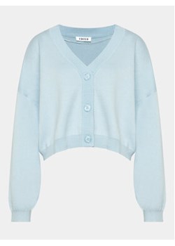 Edited Kardigan Bailee Niebieski Casual Fit ze sklepu MODIVO w kategorii Swetry damskie - zdjęcie 162900117