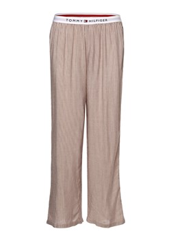 Tommy Hilfiger Damskie spodnie od piżamy Kobiety wiskoza bordowy w paski ze sklepu vangraaf w kategorii Piżamy damskie - zdjęcie 162903199