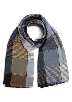 Camel Active Szalik męski Mężczyźni Bawełna niebieski w kratkę ze sklepu vangraaf w kategorii Szaliki męskie - zdjęcie 162903317