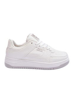 Damskie Buty Sportowe Sneakersy Big Star MM274354 Białe ze sklepu ButyModne.pl w kategorii Buty sportowe damskie - zdjęcie 162904869