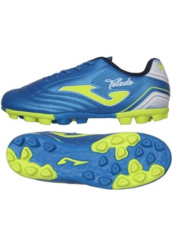 Buty piłkarskie Joma Toledo 2304 Hg Jr TOJW2304HG niebieskie ze sklepu ButyModne.pl w kategorii Buty sportowe dziecięce - zdjęcie 162904957