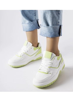 Biało-zielone sneakersy Barrette ze sklepu gemre w kategorii Buty sportowe damskie - zdjęcie 162916685