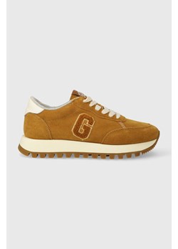 Gant sneakersy zamszowe Caffay kolor brązowy 27533167.G332 ze sklepu ANSWEAR.com w kategorii Buty sportowe damskie - zdjęcie 162930429