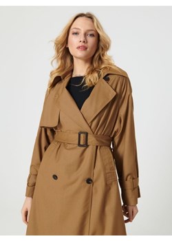 Sinsay - Trencz - brązowy ze sklepu Sinsay w kategorii Płaszcze damskie - zdjęcie 162931968