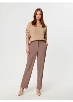 Sinsay - Spodnie eleganckie - fioletowy ze sklepu Sinsay w kategorii Spodnie damskie - zdjęcie 162932077
