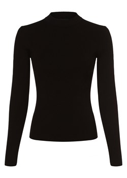 Opus Sweter damski Kobiety Sztuczne włókno czarny jednolity ze sklepu vangraaf w kategorii Swetry damskie - zdjęcie 162934478