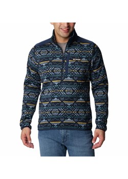 Polar Męski Columbia Sweater Weather II Printed Half Zip ze sklepu a4a.pl w kategorii Bluzy męskie - zdjęcie 162938187