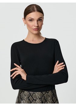 Sinsay - Bluzka w prążki - czarny ze sklepu Sinsay w kategorii Bluzki damskie - zdjęcie 162947609