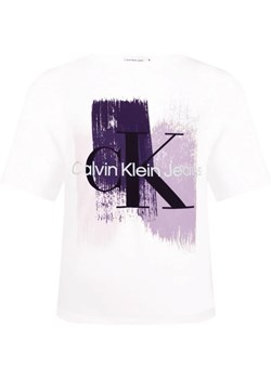 CALVIN KLEIN JEANS T-shirt | Regular Fit ze sklepu Gomez Fashion Store w kategorii Bluzki dziewczęce - zdjęcie 162964327