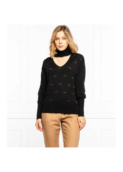 Trussardi Wełniany sweter | Regular Fit ze sklepu Gomez Fashion Store w kategorii Swetry damskie - zdjęcie 162970095