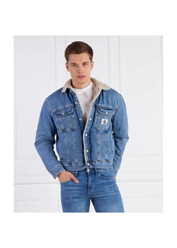 CALVIN KLEIN JEANS Kurtka jeansowa REGULAR 90S SHERPA DENIM JACKET | Regular Fit ze sklepu Gomez Fashion Store w kategorii Kurtki męskie - zdjęcie 162978926