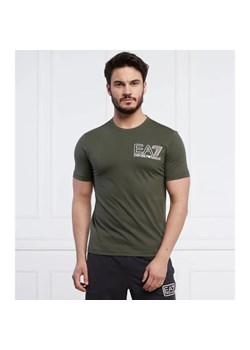 EA7 T-shirt | Regular Fit ze sklepu Gomez Fashion Store w kategorii T-shirty męskie - zdjęcie 162986565
